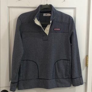 Authentic button up vineyard vines pullover